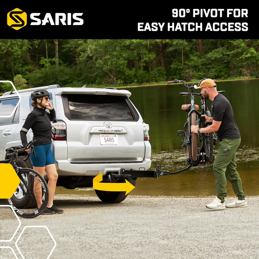 Image 891079_ALTMORE5.jpg, Product 891-079 / Price $449.99, Saris Swing Away Accessory, 2" Hitch Tire Carrier Swing Adapter - Black from Saris on TSC.ca's Health & Fitness department