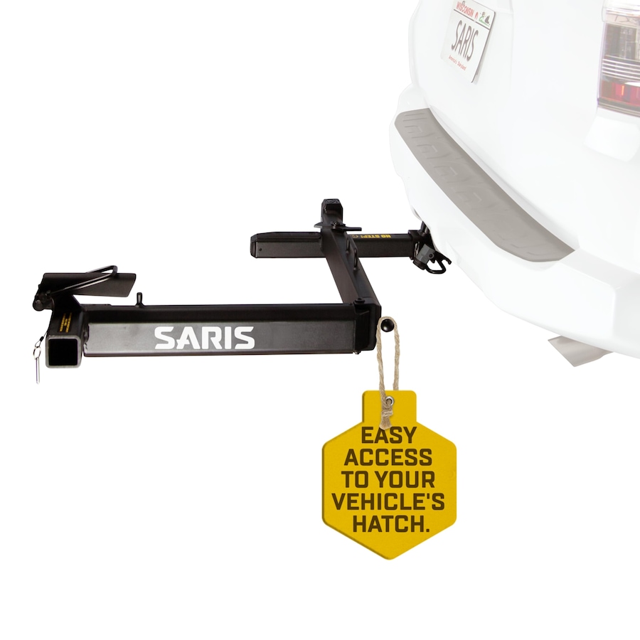 Image 891079_ST01.jpg, Product 891-079 / Price $449.99, Saris Swing Away Accessory, 2" Hitch Tire Carrier Swing Adapter - Black from Saris on TSC.ca's Health & Fitness department