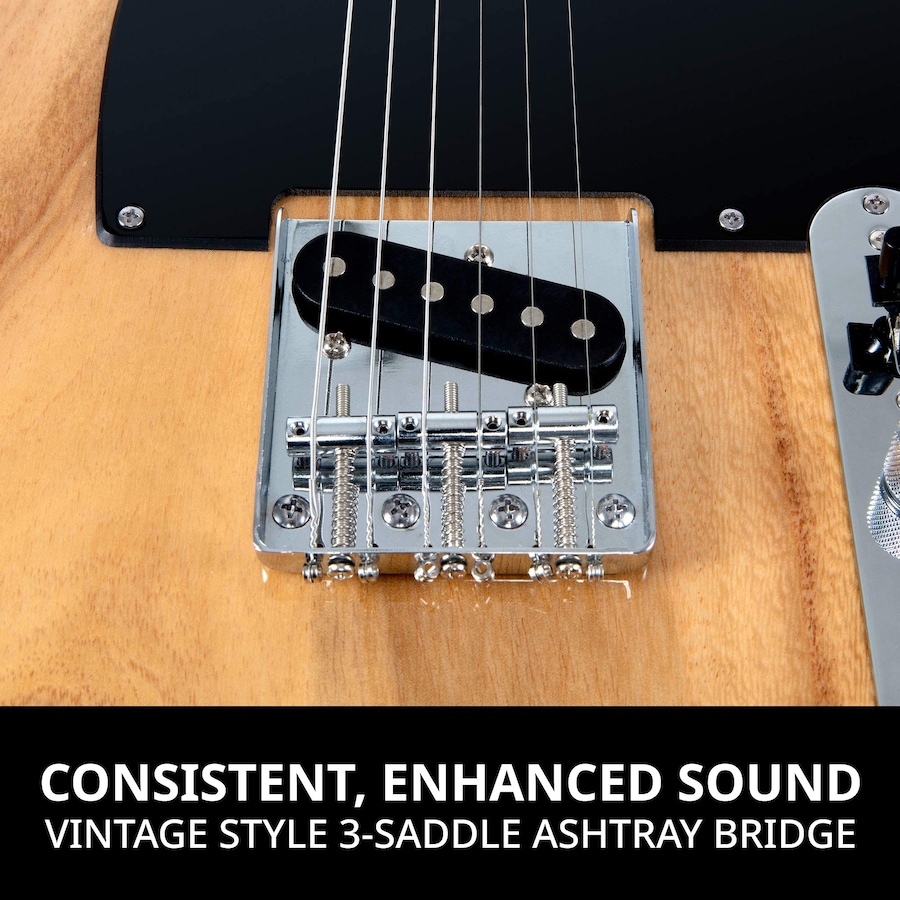 Image 891099_ALTMORE15.jpg, Product 891-099 / Price $189.99, LyxPro 39” Electric Guitar TL Series, Solid Body Guitar W/3-Way Switch & Tone Controls - Green from LyxPro on TSC.ca's Toys & Hobbies department