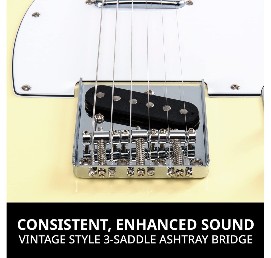 Image 891099_ALTMORE26.jpg, Product 891-099 / Price $189.99, LyxPro 39” Electric Guitar TL Series, Solid Body Guitar W/3-Way Switch & Tone Controls - Green from LyxPro on TSC.ca's Toys & Hobbies department