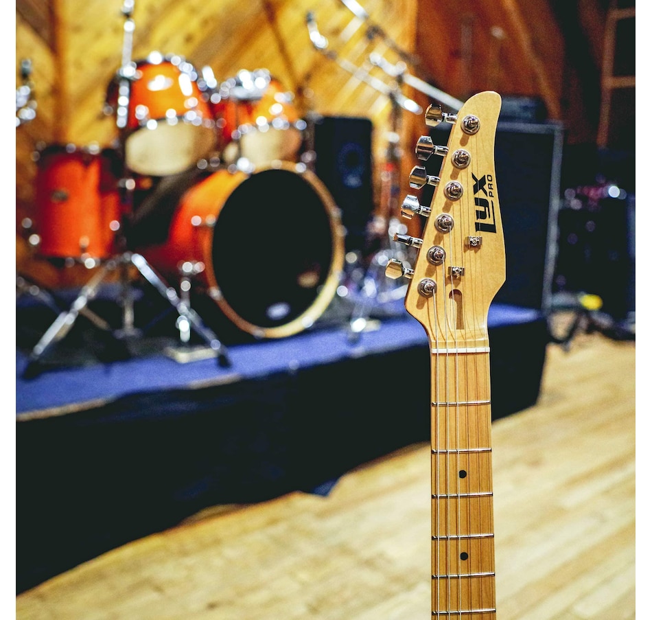 Image 891099_ALTMORE8.jpg, Product 891-099 / Price $189.99, LyxPro 39” Electric Guitar TL Series, Solid Body Guitar W/3-Way Switch & Tone Controls - Green from LyxPro on TSC.ca's Toys & Hobbies department
