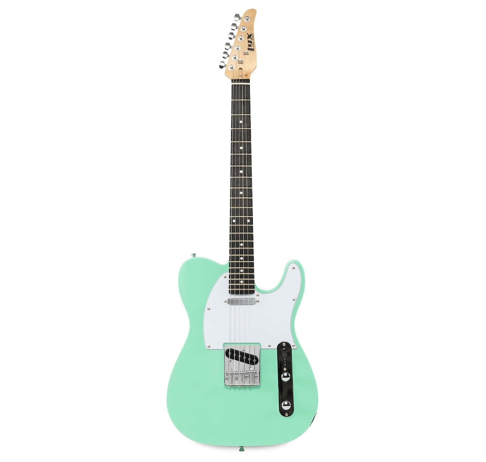 Image 891099_ST02.jpg, Product 891-099 / Price $189.99, LyxPro 39” Electric Guitar TL Series, Solid Body Guitar W/3-Way Switch & Tone Controls - Green from LyxPro on TSC.ca's Toys & Hobbies department