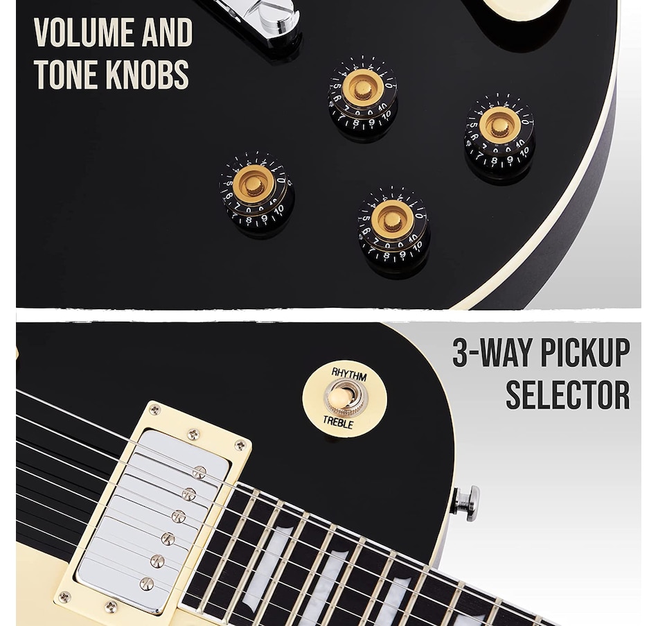 Image 891110_ALTMORE7.jpg, Product 891-110 / Price $299.99, LyxPro 39” SB Series Electric Guitar, Solid Body Guitar W/Tone Controls & 3-Way Pickup - Green from LyxPro on TSC.ca's Toys & Hobbies department