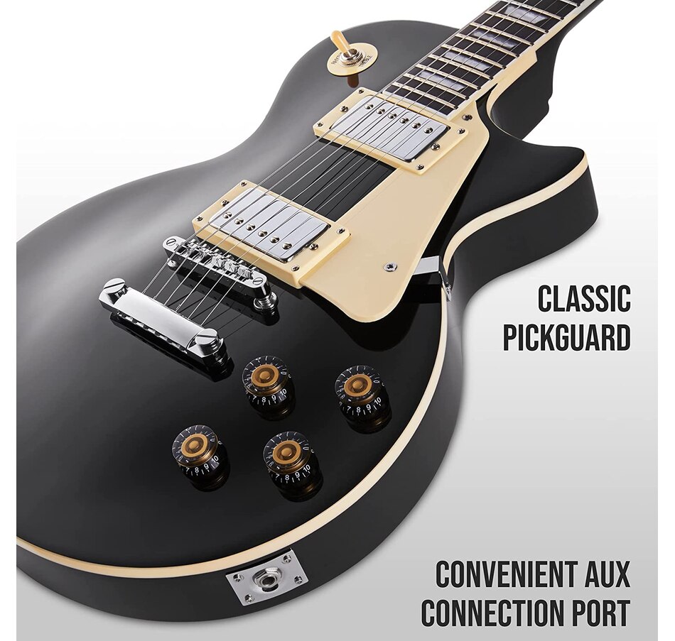 Image 891110_ALTMORE9.jpg, Product 891-110 / Price $299.99, LyxPro 39” SB Series Electric Guitar, Solid Body Guitar W/Tone Controls & 3-Way Pickup - Green from LyxPro on TSC.ca's Toys & Hobbies department