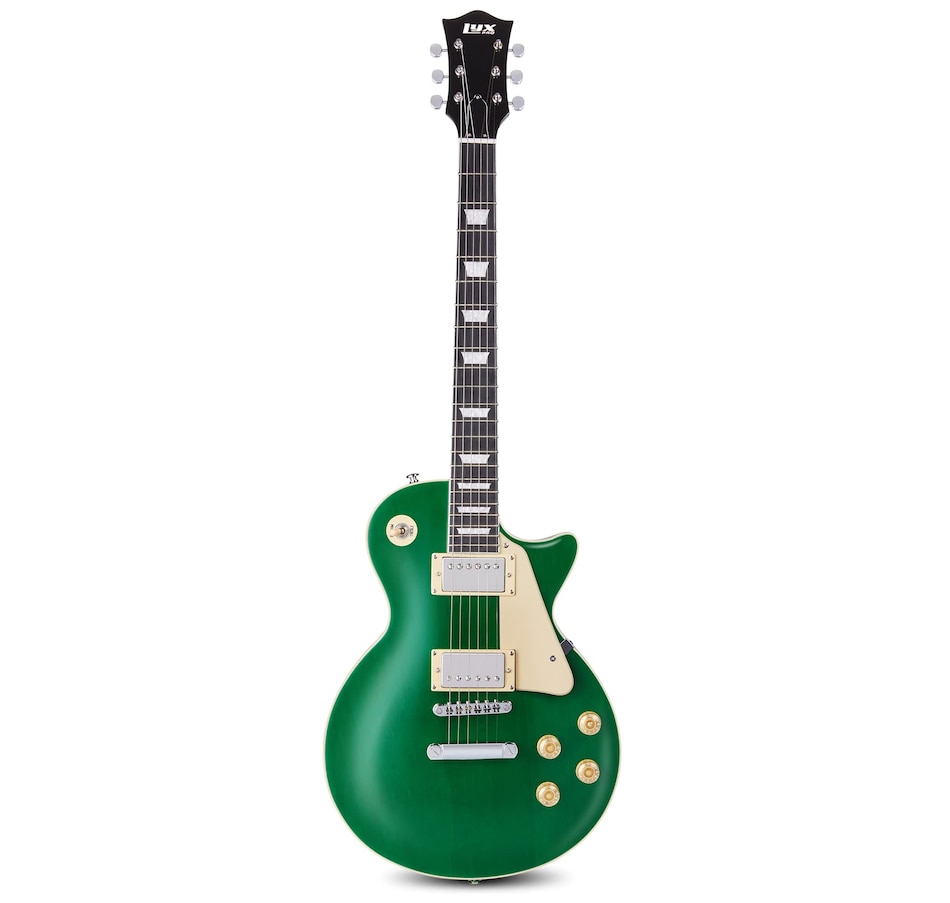 Image 891110_ST01.jpg, Product 891-110 / Price $299.99, LyxPro 39” SB Series Electric Guitar, Solid Body Guitar W/Tone Controls & 3-Way Pickup - Green from LyxPro on TSC.ca's Toys & Hobbies department