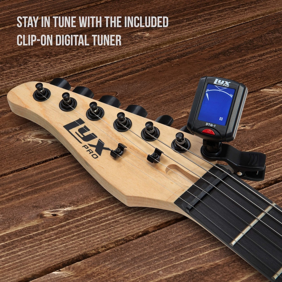Image 891116_ALTMORE5.jpg, Product 891-116 / Price $239.99, LyxPro Electric Guitar Kit, 39” Left Handed Electric Guitar & Electric Guitar Accessories, Blue from LyxPro on TSC.ca's Toys & Hobbies department