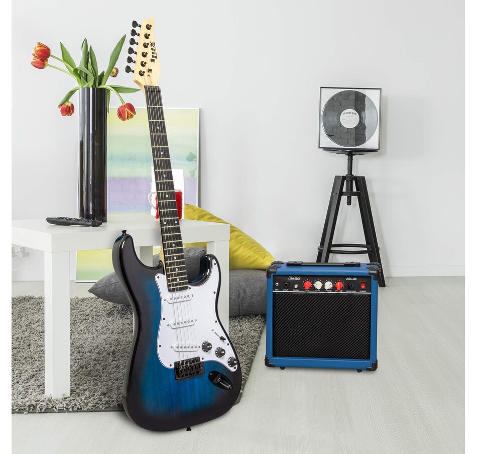 Image 891120_ALTMORE21.jpg, Product 891-120 / Price $169.99, LyxPro CS 39” Electric Guitar Kit for Beginner with Amp Cable, 6 Picks & Guide - Sunburst from LyxPro on TSC.ca's Toys & Hobbies department
