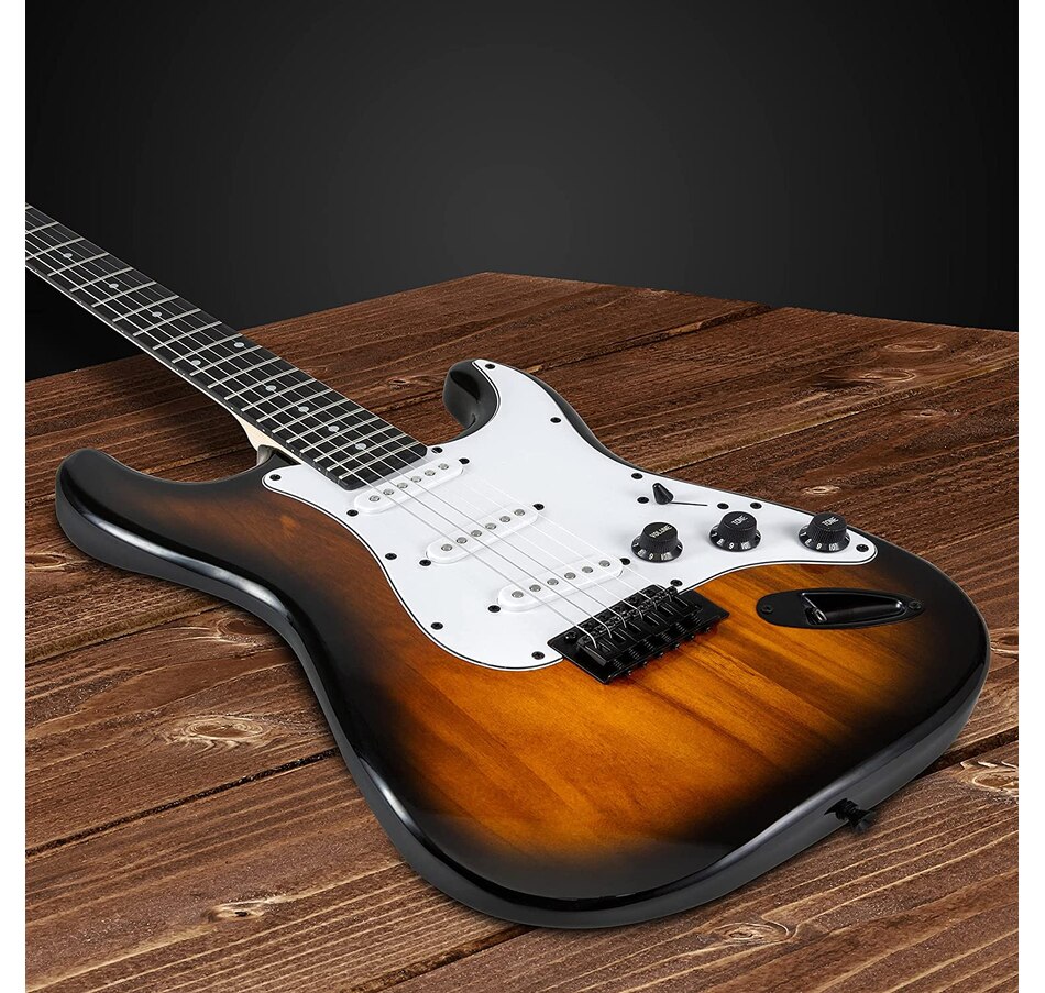 Image 891120_ALTMORE4.jpg, Product 891-120 / Price $169.99, LyxPro CS 39” Electric Guitar Kit for Beginner with Amp Cable, 6 Picks & Guide - Sunburst from LyxPro on TSC.ca's Toys & Hobbies department