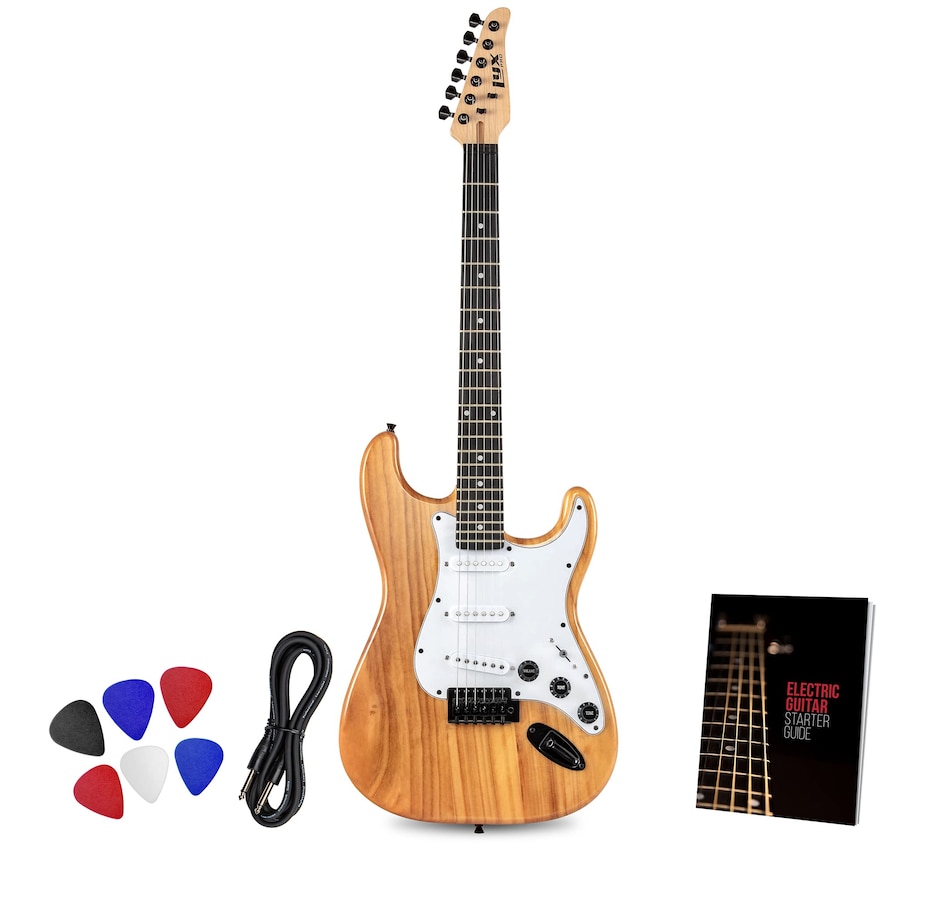 Image 891120_ST03.jpg, Product 891-120 / Price $169.99, LyxPro CS 39” Electric Guitar Kit for Beginner with Amp Cable, 6 Picks & Guide - Sunburst from LyxPro on TSC.ca's Toys & Hobbies department