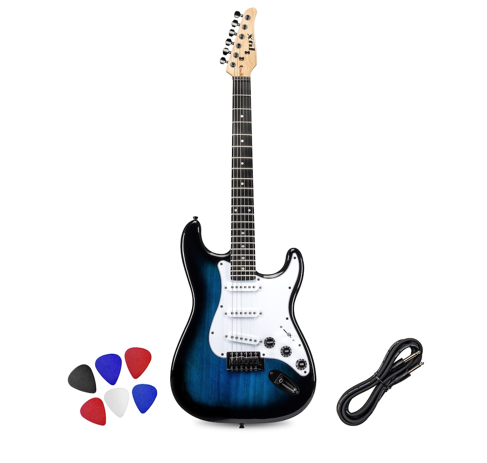 Image 891120_ST05.jpg, Product 891-120 / Price $169.99, LyxPro CS 39” Electric Guitar Kit for Beginner with Amp Cable, 6 Picks & Guide - Sunburst from LyxPro on TSC.ca's Toys & Hobbies department