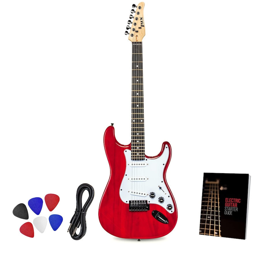 Image 891120_ST06.jpg, Product 891-120 / Price $169.99, LyxPro CS 39” Electric Guitar Kit for Beginner with Amp Cable, 6 Picks & Guide - Sunburst from LyxPro on TSC.ca's Toys & Hobbies department