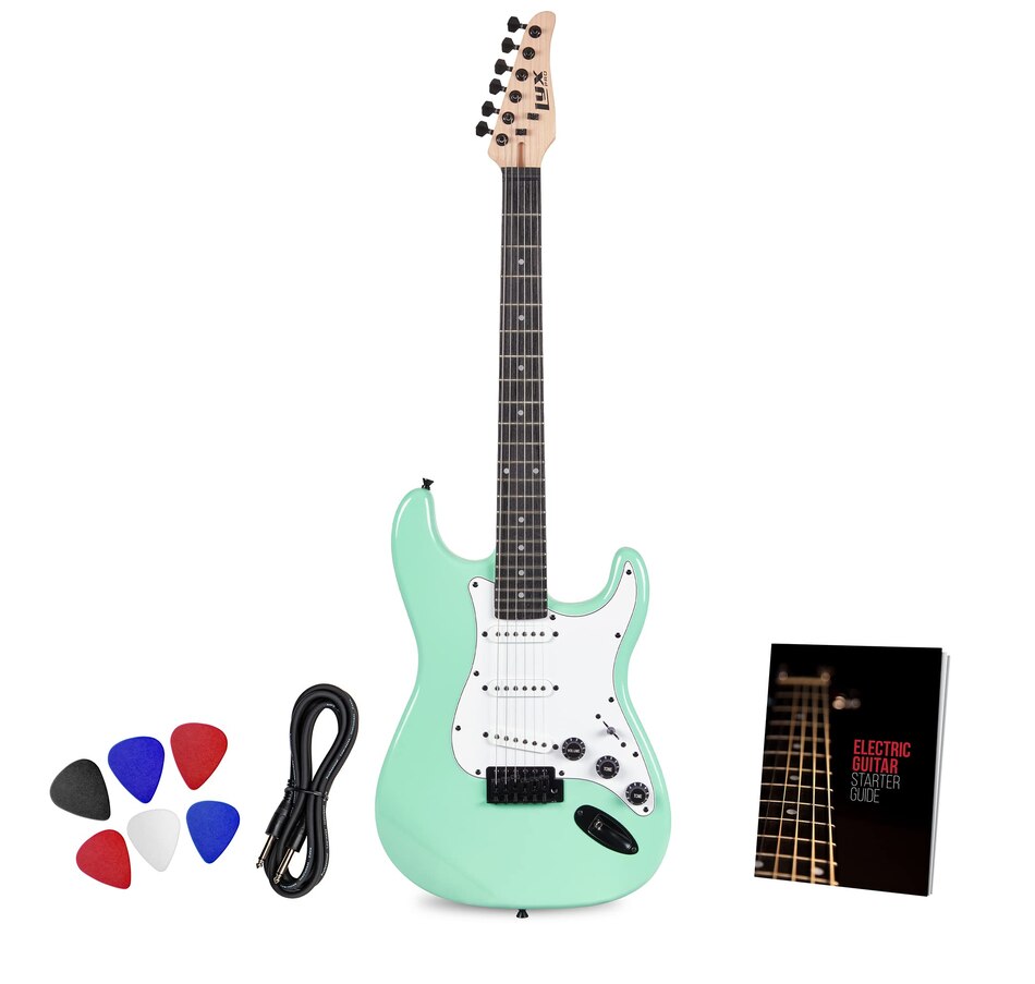 Image 891120_ST07.jpg, Product 891-120 / Price $169.99, LyxPro CS 39” Electric Guitar Kit for Beginner with Amp Cable, 6 Picks & Guide - Sunburst from LyxPro on TSC.ca's Toys & Hobbies department