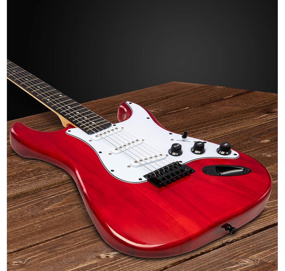 Image 891122_ALTMORE14.jpg, Product 891-122 / Price $239.99, LyxPro Electric Guitar Kit, 39” Electric Guitar with Amp & Electric Guitar Accessories, Sunburst from LyxPro on TSC.ca's Toys & Hobbies department