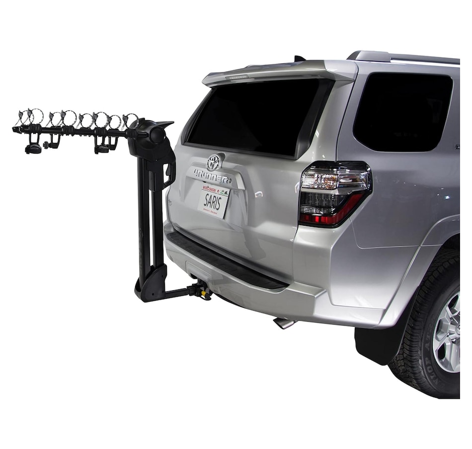 Image 891127_ALTMORE1.jpg, Product 891-127 / Price $701.99, Saris Glide EX Hitch Bike Rack - One-handed Trigger Release Glide Operation 4 Bike Hitch Rack from Saris on TSC.ca's Health & Fitness department