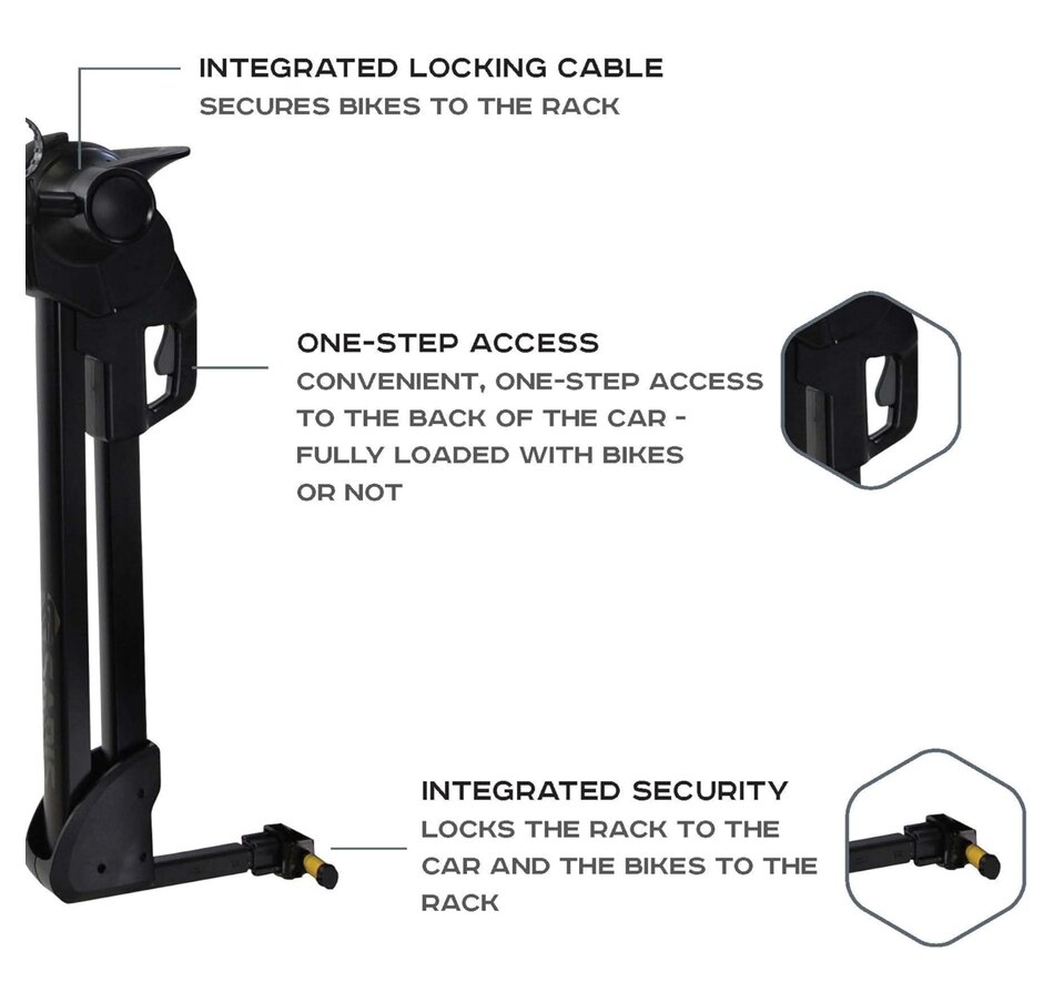 Image 891127_ALTMORE11.jpg, Product 891-127 / Price $701.99, Saris Glide EX Hitch Bike Rack - One-handed Trigger Release Glide Operation 4 Bike Hitch Rack from Saris on TSC.ca's Health & Fitness department