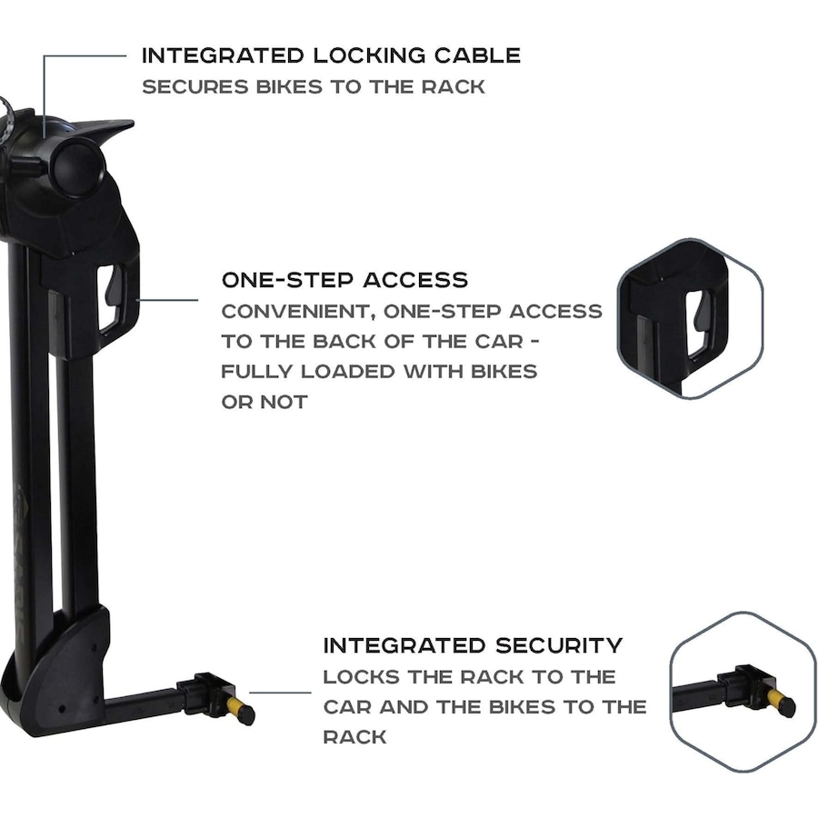 Image 891127_ALTMORE11.jpg, Product 891-127 / Price $701.99, Saris Glide EX Hitch Bike Rack - One-handed Trigger Release Glide Operation 4 Bike Hitch Rack from Saris on TSC.ca's Health & Fitness department