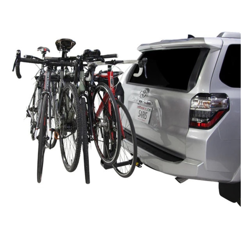Image 891127_ALTMORE13.jpg, Product 891-127 / Price $701.99, Saris Glide EX Hitch Bike Rack - One-handed Trigger Release Glide Operation 4 Bike Hitch Rack from Saris on TSC.ca's Health & Fitness department