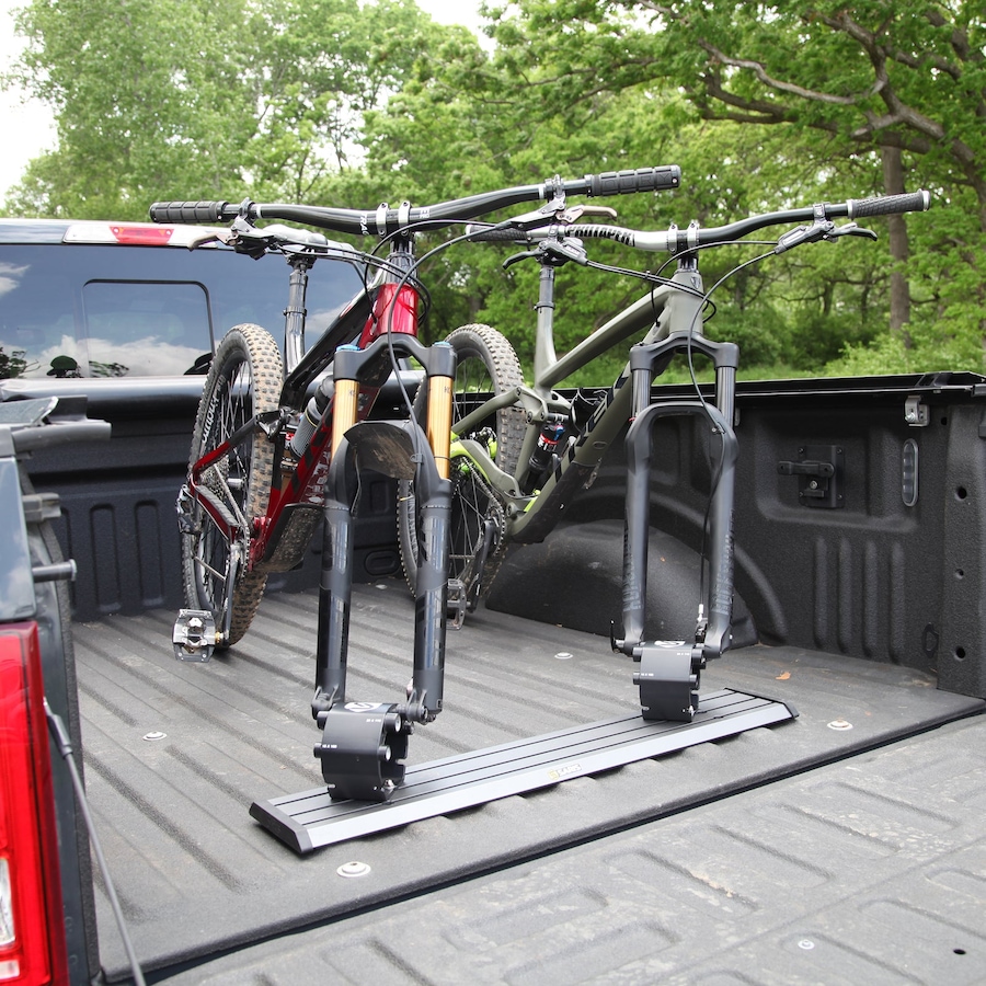 Image 891136_ALTMORE2.jpg, Product 891-136 / Price $178.17, Saris Traps Triple Track Inside Van Bike Rack, Bike Fork Rack 35", Black from Saris on TSC.ca's Health & Fitness department