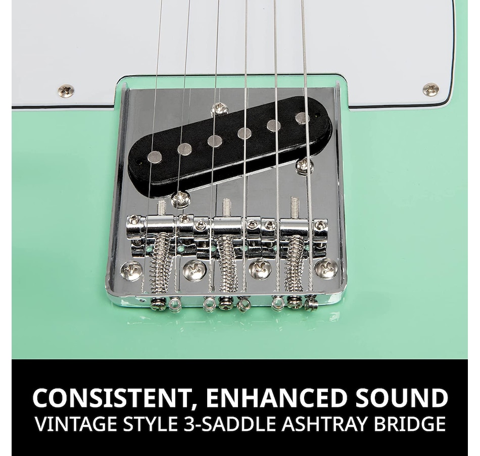 Image 891144_ALTMORE10.jpg, Product 891-144 / Price $189.99, LyxPro 39” Left Handed Electric Guitar TL Series, Solid Body Guitar with 3-Way Switch - Natural from LyxPro on TSC.ca's Toys & Hobbies department