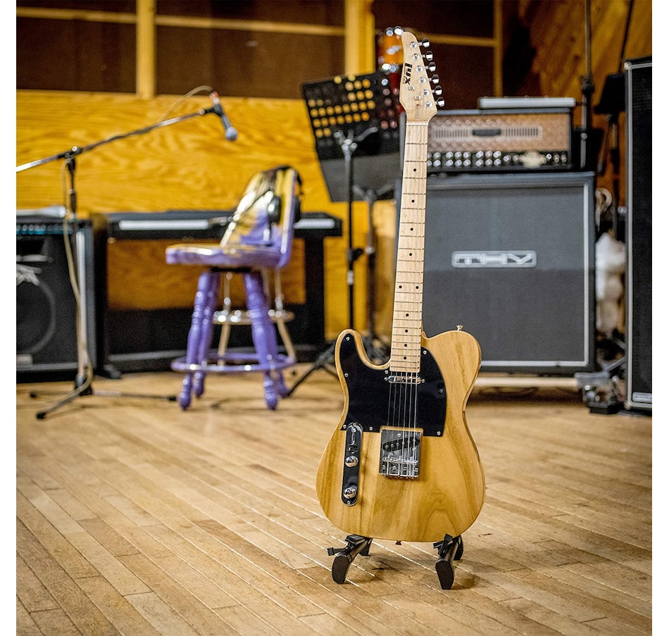 Image 891144_ALTMORE8.jpg, Product 891-144 / Price $189.99, LyxPro 39” Left Handed Electric Guitar TL Series, Solid Body Guitar with 3-Way Switch - Natural from LyxPro on TSC.ca's Toys & Hobbies department