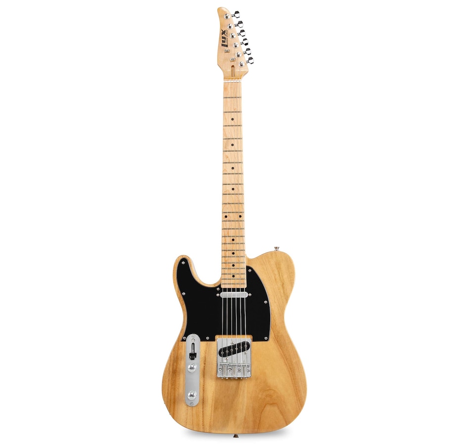 Image 891144_ST01.jpg, Product 891-144 / Price $189.99, LyxPro 39” Left Handed Electric Guitar TL Series, Solid Body Guitar with 3-Way Switch - Natural from LyxPro on TSC.ca's Toys & Hobbies department