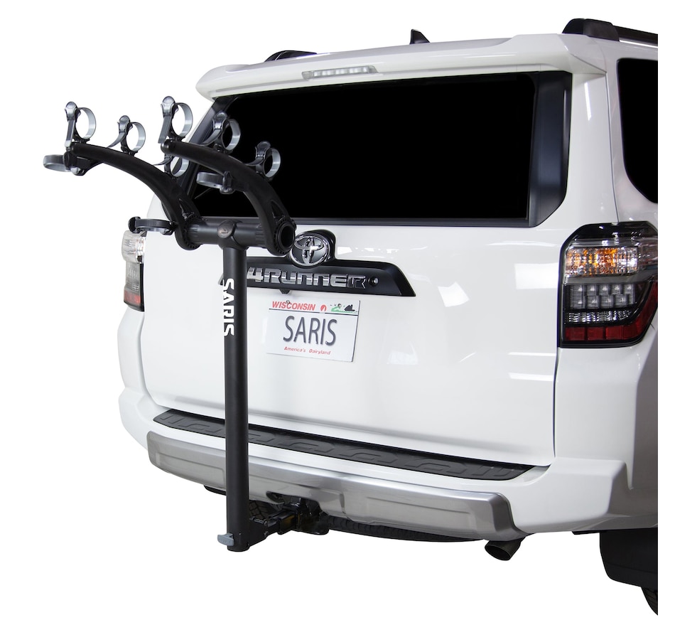 Image 891155_ALTMORE12.jpg, Product 891-155 / Price $259.99 - $389.99, Saris Bones 2 Bike Hitch Rack, Easy Fold Design Hitch Bike Rack with Tilting Base - Black from Saris on TSC.ca's Health & Fitness department