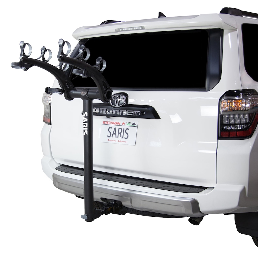Image 891155_ALTMORE12.jpg, Product 891-155 / Price $219.99 - $309.99, Saris Bones 2 Bike Hitch Rack, Easy Fold Design Hitch Bike Rack with Tilting Base - Black from Saris on TSC.ca's Health & Fitness department