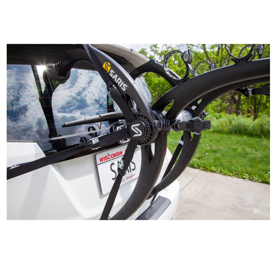 Image 891155_ALTMORE19.jpg, Product 891-155 / Price $259.99 - $389.99, Saris Bones 2 Bike Hitch Rack, Easy Fold Design Hitch Bike Rack with Tilting Base - Black from Saris on TSC.ca's Health & Fitness department