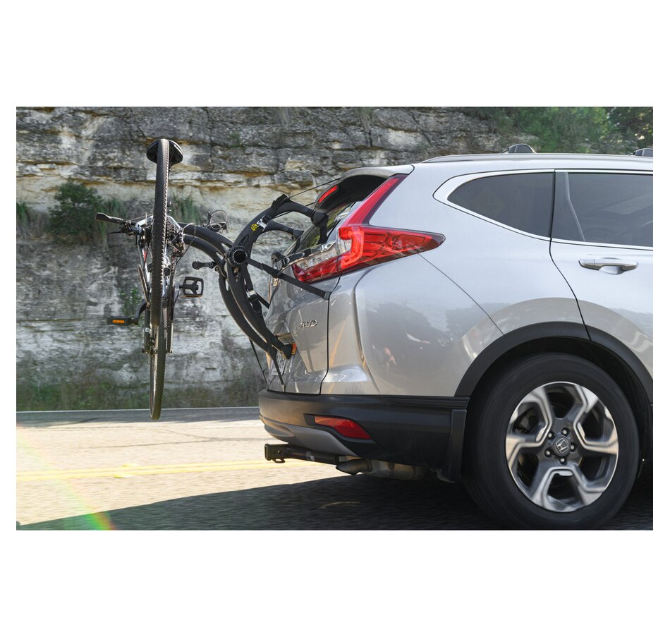 Image 891155_ALTMORE20.jpg, Product 891-155 / Price $259.99 - $389.99, Saris Bones 2 Bike Hitch Rack, Easy Fold Design Hitch Bike Rack with Tilting Base - Black from Saris on TSC.ca's Health & Fitness department