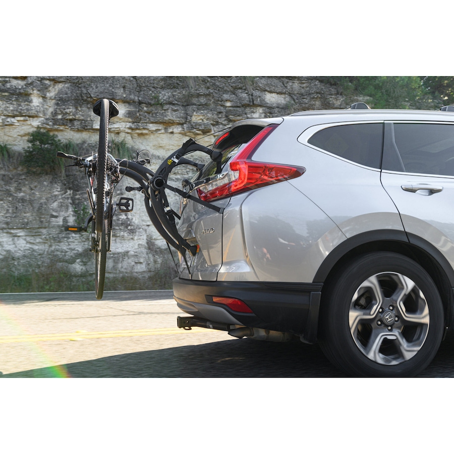 Image 891155_ALTMORE20.jpg, Product 891-155 / Price $219.99 - $309.99, Saris Bones 2 Bike Hitch Rack, Easy Fold Design Hitch Bike Rack with Tilting Base - Black from Saris on TSC.ca's Health & Fitness department
