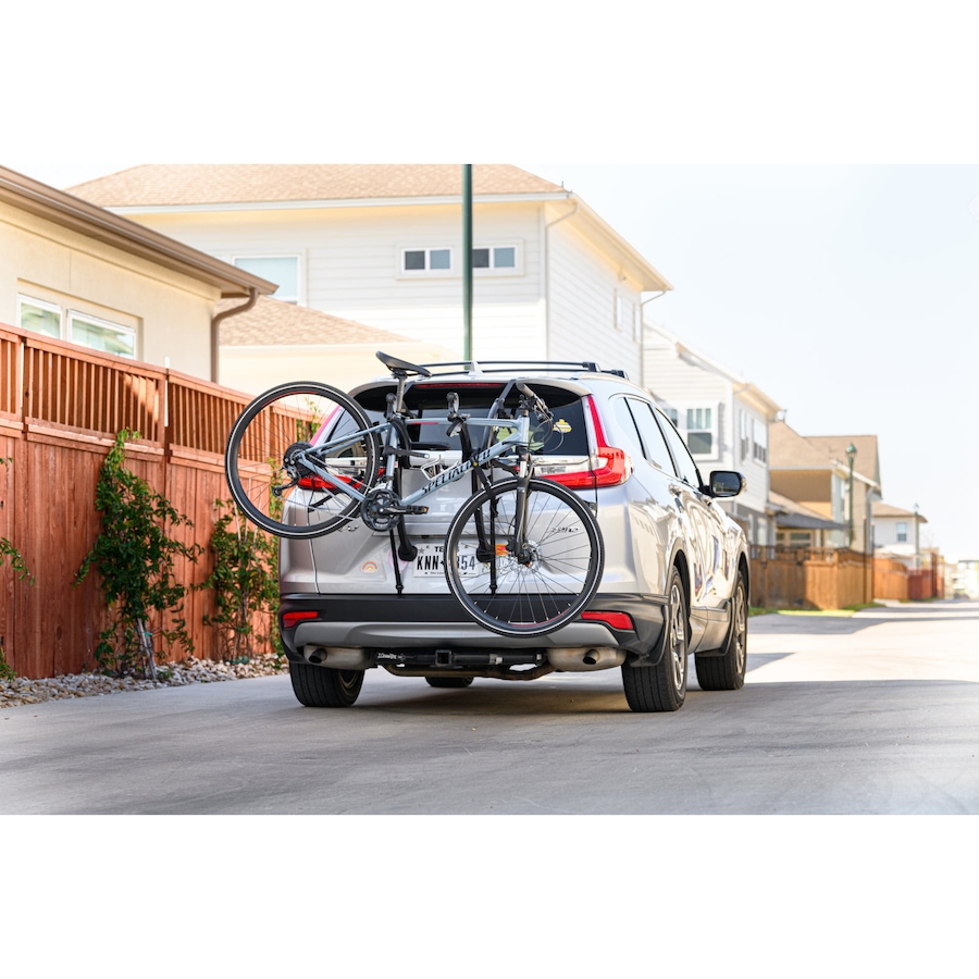 Image 891155_ALTMORE21.jpg, Product 891-155 / Price $219.99 - $309.99, Saris Bones 2 Bike Hitch Rack, Easy Fold Design Hitch Bike Rack with Tilting Base - Black from Saris on TSC.ca's Health & Fitness department