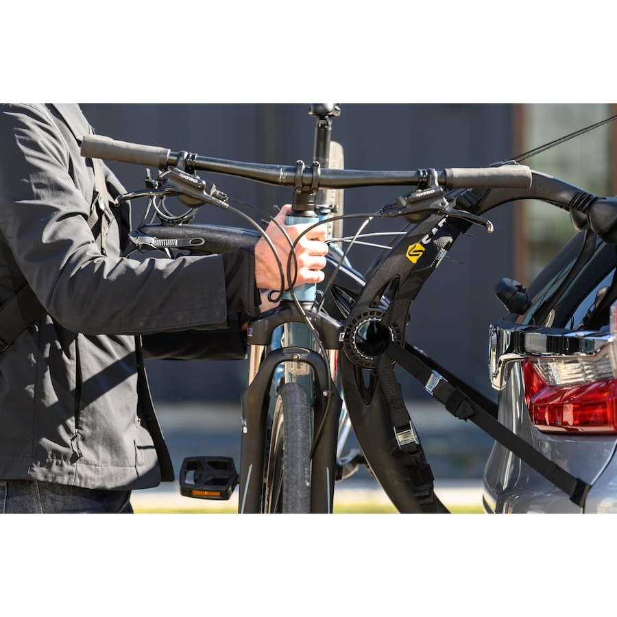 Image 891155_ALTMORE22.jpg, Product 891-155 / Price $219.99 - $309.99, Saris Bones 2 Bike Hitch Rack, Easy Fold Design Hitch Bike Rack with Tilting Base - Black from Saris on TSC.ca's Health & Fitness department