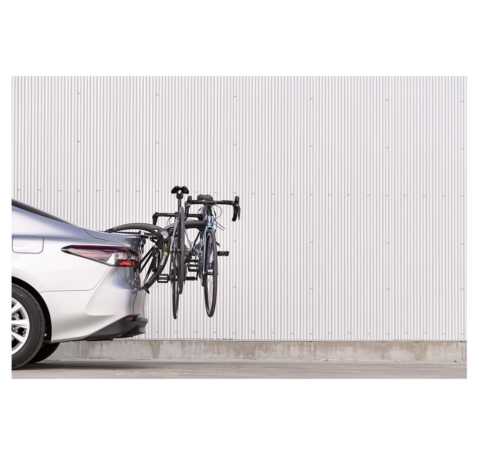 Image 891155_ALTMORE28.jpg, Product 891-155 / Price $259.99 - $389.99, Saris Bones 2 Bike Hitch Rack, Easy Fold Design Hitch Bike Rack with Tilting Base - Black from Saris on TSC.ca's Health & Fitness department
