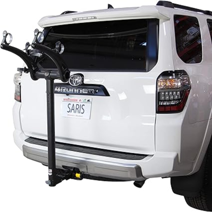 Image 891155_ALTMORE3.jpg, Product 891-155 / Price $219.99 - $309.99, Saris Bones 2 Bike Hitch Rack, Easy Fold Design Hitch Bike Rack with Tilting Base - Black from Saris on TSC.ca's Health & Fitness department