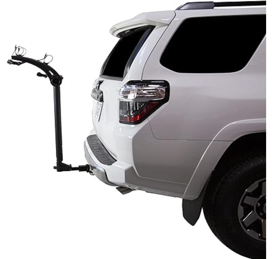 Image 891155_ALTMORE4.jpg, Product 891-155 / Price $259.99 - $389.99, Saris Bones 2 Bike Hitch Rack, Easy Fold Design Hitch Bike Rack with Tilting Base - Black from Saris on TSC.ca's Health & Fitness department
