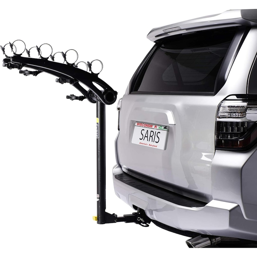 Image 891155_ALTMORE8.jpg, Product 891-155 / Price $219.99 - $309.99, Saris Bones 2 Bike Hitch Rack, Easy Fold Design Hitch Bike Rack with Tilting Base - Black from Saris on TSC.ca's Health & Fitness department