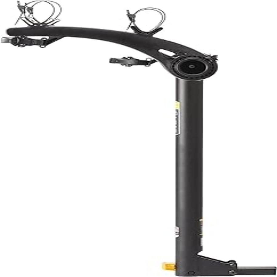 Image 891155_ST01.jpg, Product 891-155 / Price $219.99 - $309.99, Saris Bones 2 Bike Hitch Rack, Easy Fold Design Hitch Bike Rack with Tilting Base - Black from Saris on TSC.ca's Health & Fitness department