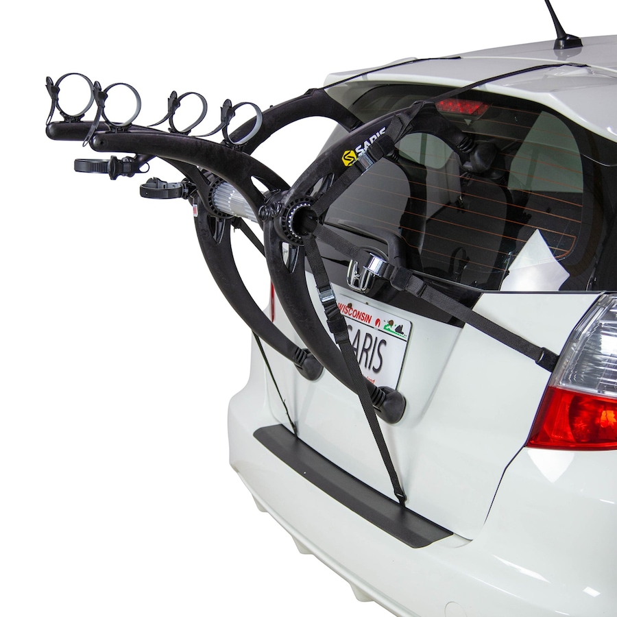 Image 891155_ST02.jpg, Product 891-155 / Price $219.99 - $309.99, Saris Bones 2 Bike Hitch Rack, Easy Fold Design Hitch Bike Rack with Tilting Base - Black from Saris on TSC.ca's Health & Fitness department
