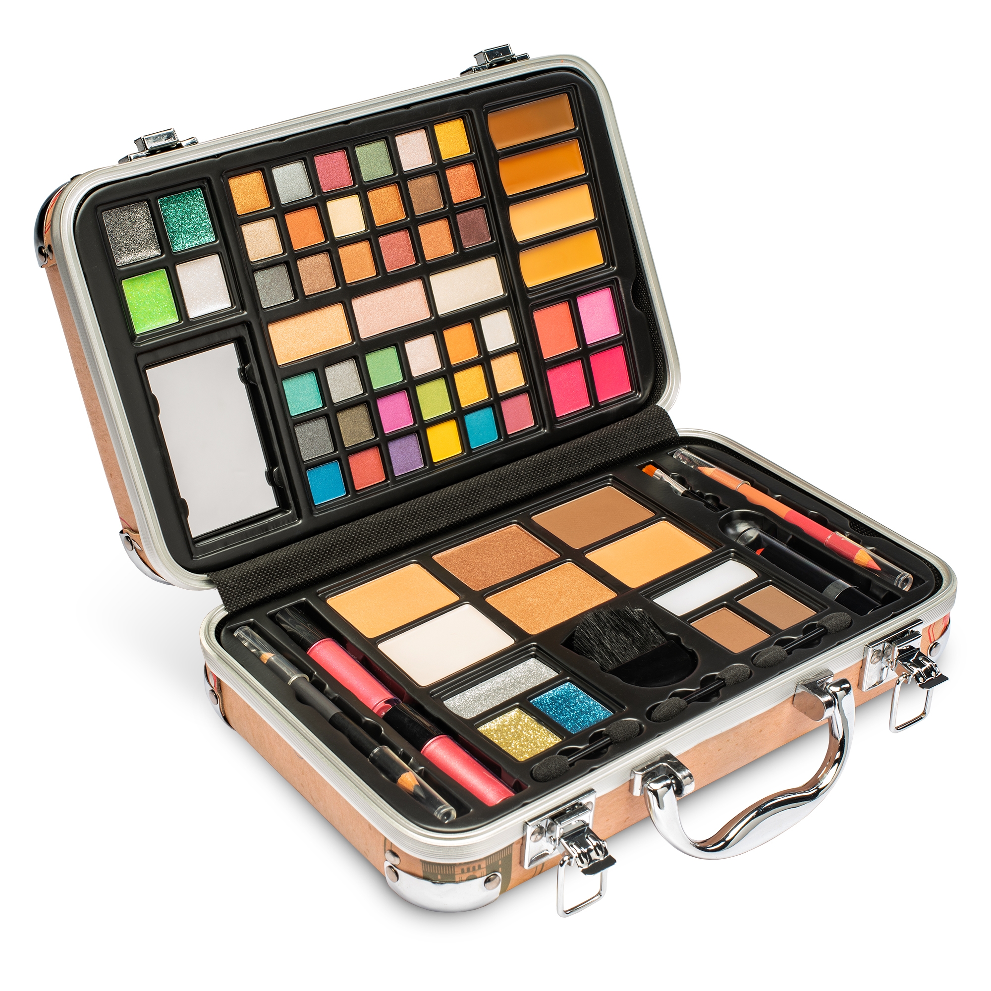 Vokai Makeup Kit Set, 74-Piece Makeup Set with Case and Carrying