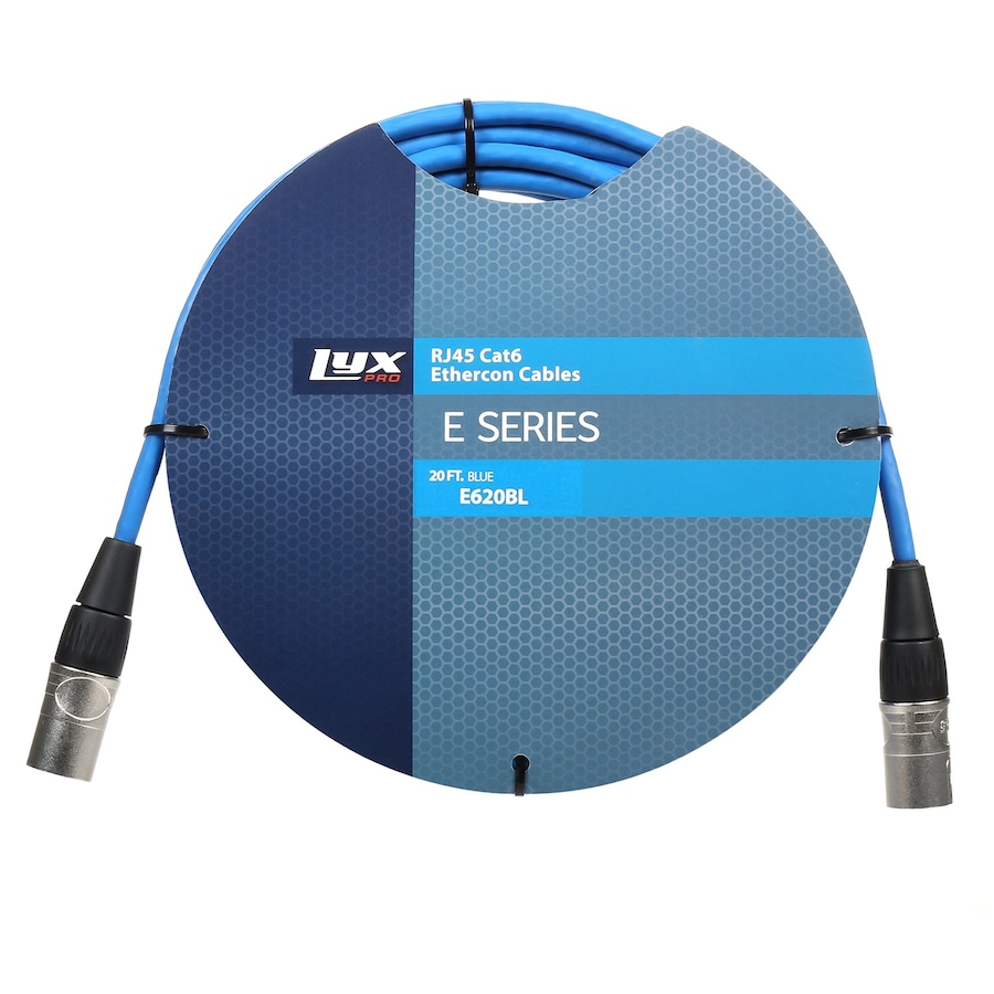 Image 891167_ALTMORE2.jpg, Product 891-167 / Price $34.99, LyxPro Shielded Cat6 Cable, RJ45 Ethercon Cable - Male to Male, 6 feet, Blue from LyxPro on TSC.ca's Toys & Hobbies department
