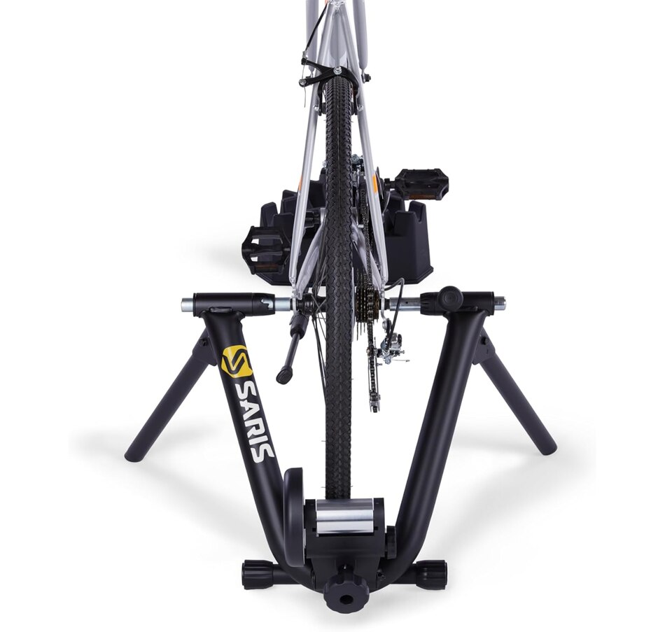 Image 891168_ALTMORE1.jpg, Product 891-168 / Price $129.99, Saris Mag Bike Trainer Stand, Zwift App Compatible, Magnetic Resistance Indoor Bike Trainer, Black from Saris on TSC.ca's Health & Fitness department