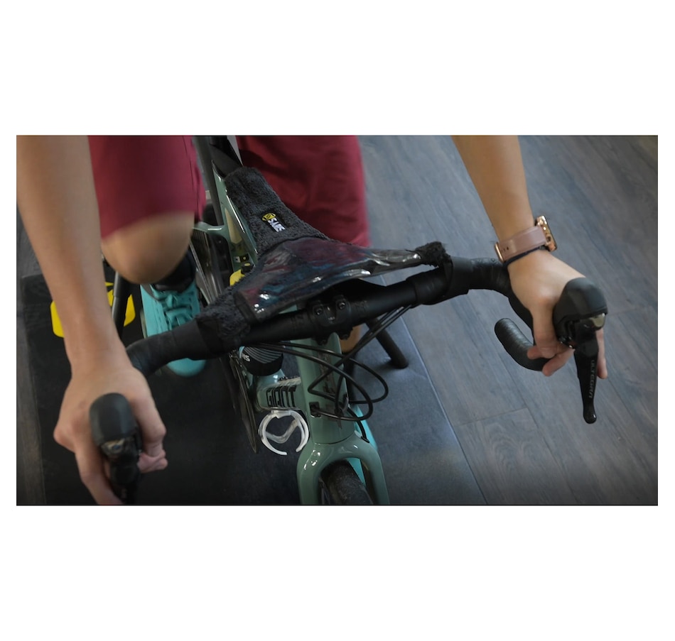 Image 891172_ALTMORE2.jpg, Product 891-172 / Price $19.99, Saris Bike Guard Sweat Protector with Phone Holder for Indoor Bike Trainers from Saris on TSC.ca's Health & Fitness department