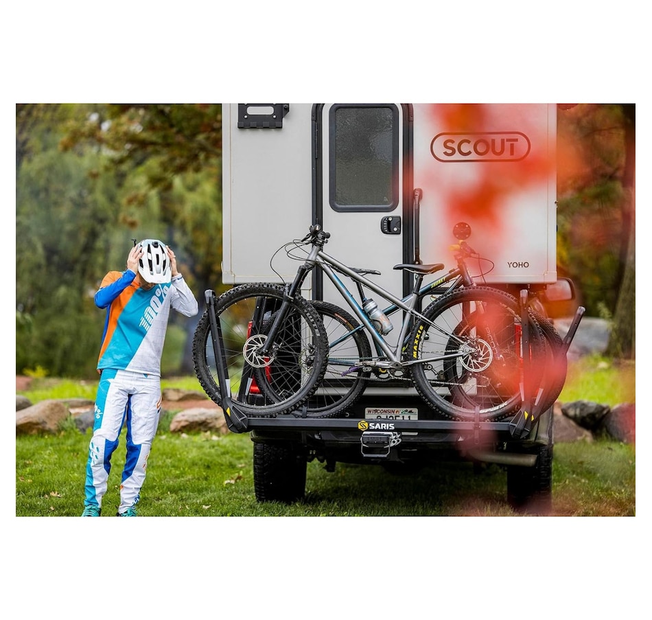Image 891183_ALTMORE18.jpg, Product 891-183 / Price $714.99 - $1,689.95, Saris MHS Hitch Bike Rack - 3 Bikes Modular Bike Rack Hitch System for Cars, Trucks and SUVs from Saris on TSC.ca's Health & Fitness department