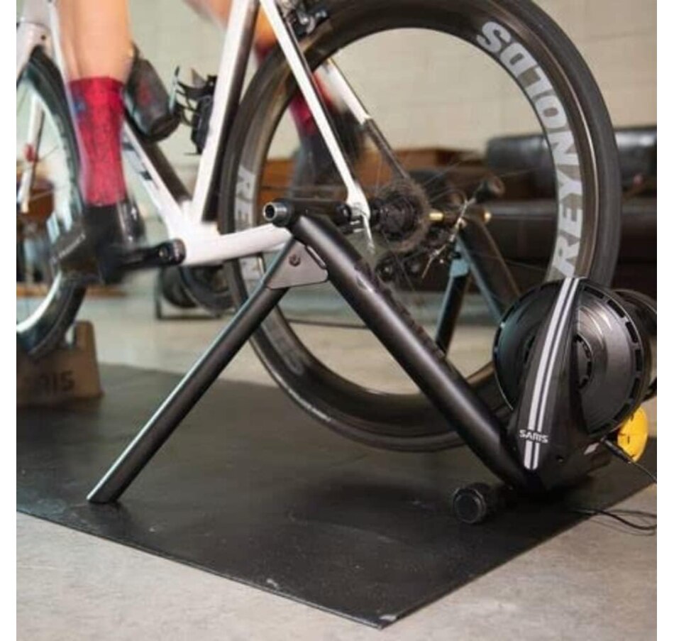 Image 891186_ALTMORE6.jpg, Product 891-186 / Price $79.99, Saris Bike Mat 65 x 36 in, Single Floor Protective Bike Trainer Mat, Black from Saris on TSC.ca's Health & Fitness department