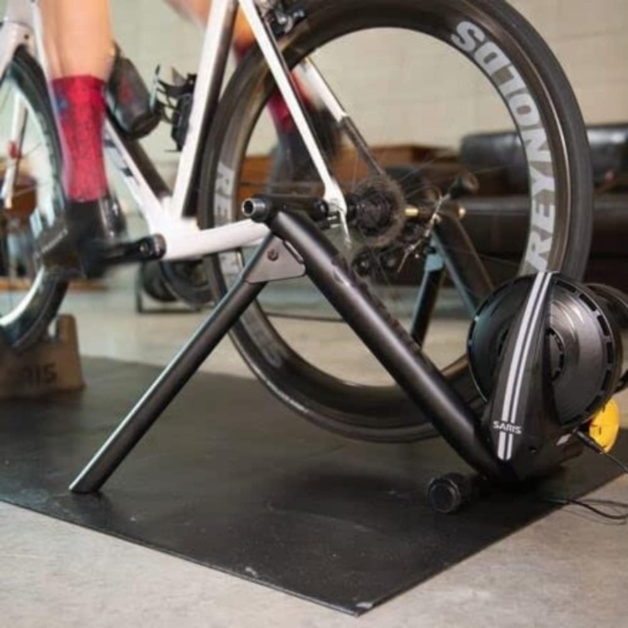 Image 891186_ALTMORE6.jpg, Product 891-186 / Price $79.99, Saris Bike Mat 65 x 36 in, Single Floor Protective Bike Trainer Mat, Black from Saris on TSC.ca's Health & Fitness department