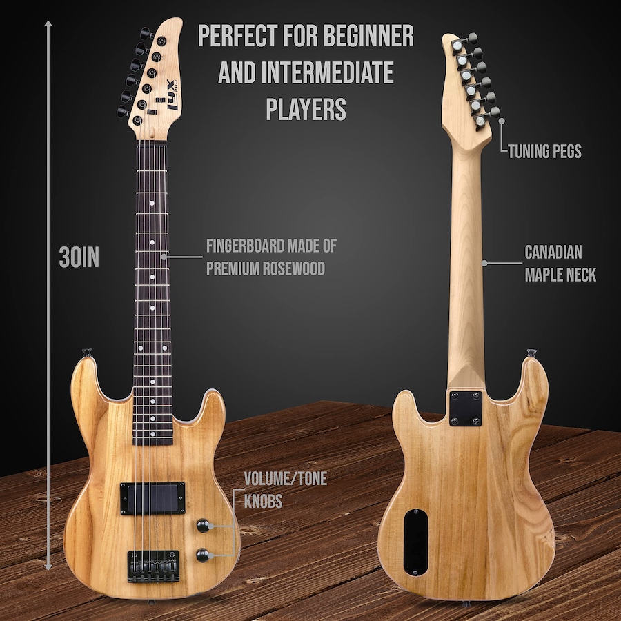 Image 891189_ALTMORE11.jpg, Product 891-189 / Price $239.99, LyxPro Electric Guitar Kit, 30” Electric Guitar with Amp & Electric Guitar Accessories, Green from LyxPro on TSC.ca's Toys & Hobbies department