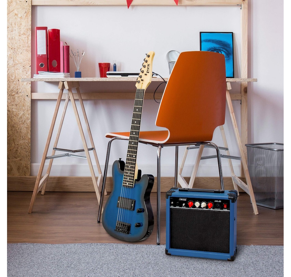 Image 891189_ALTMORE18.jpg, Product 891-189 / Price $239.99, LyxPro Electric Guitar Kit, 30” Electric Guitar with Amp & Electric Guitar Accessories, Green from LyxPro on TSC.ca's Toys & Hobbies department