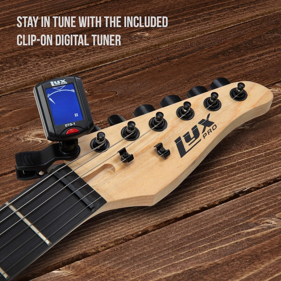 Image 891189_ALTMORE2.jpg, Product 891-189 / Price $239.99, LyxPro Electric Guitar Kit, 30” Electric Guitar with Amp & Electric Guitar Accessories, Green from LyxPro on TSC.ca's Toys & Hobbies department