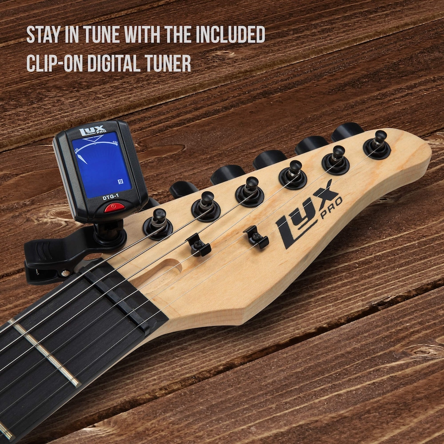 Image 891189_ALTMORE4.jpg, Product 891-189 / Price $239.99, LyxPro Electric Guitar Kit, 30” Electric Guitar with Amp & Electric Guitar Accessories, Green from LyxPro on TSC.ca's Toys & Hobbies department