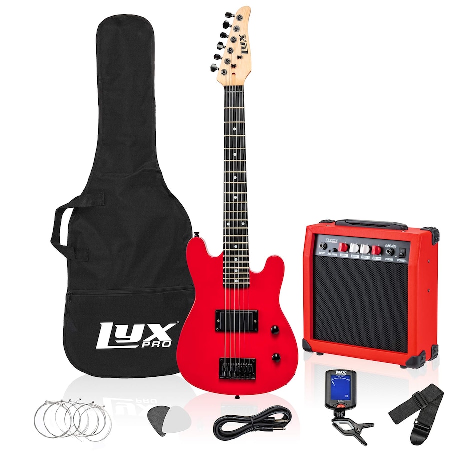 Image 891189_ST02.jpg, Product 891-189 / Price $239.99, LyxPro Electric Guitar Kit, 30” Electric Guitar with Amp & Electric Guitar Accessories, Green from LyxPro on TSC.ca's Toys & Hobbies department